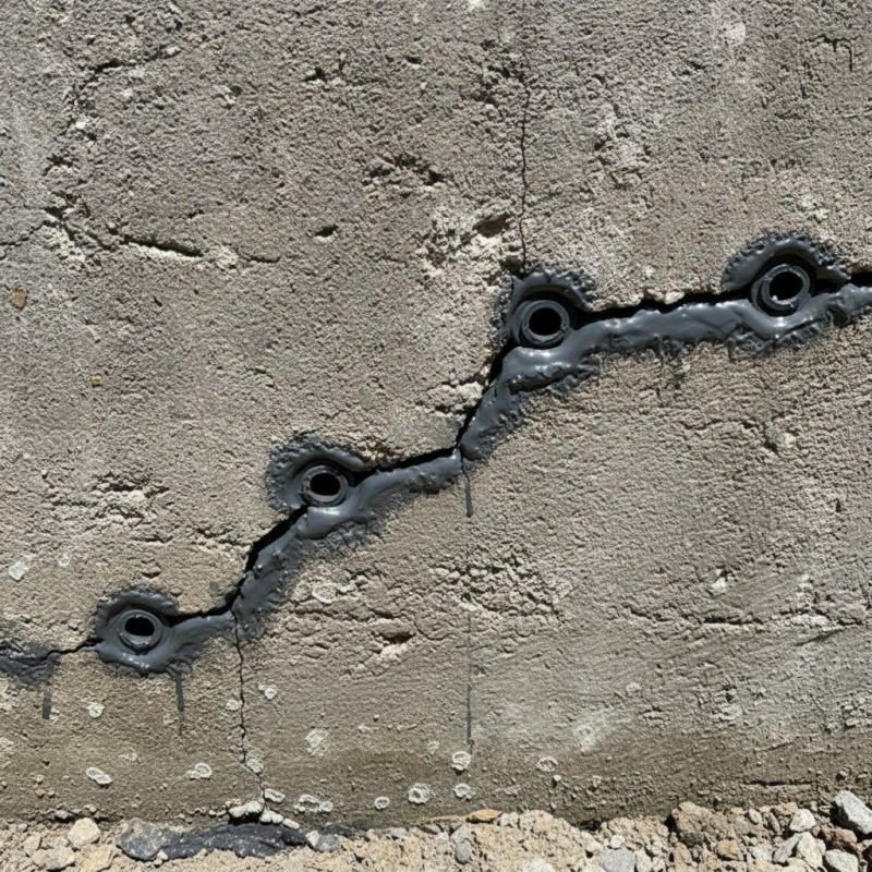 Basement Crack Repair in Corona, CA