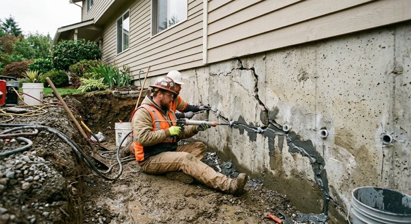 Basement Foundation Repair in Santa Ana, CA