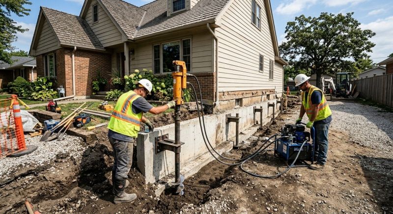 Basement Stabilization in Corona, CA