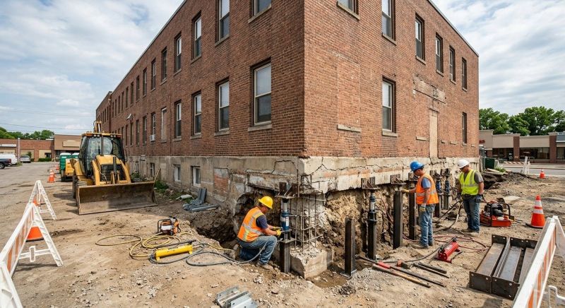 Commercial Foundation Repair in Corona, CA