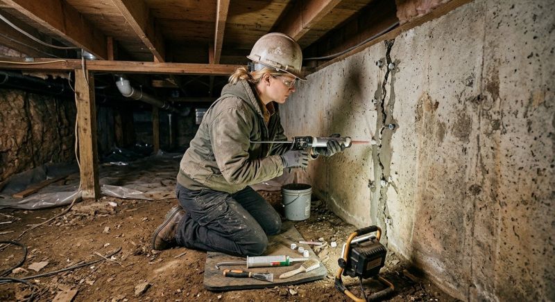 Concrete Foundation Repair in Brea, CA