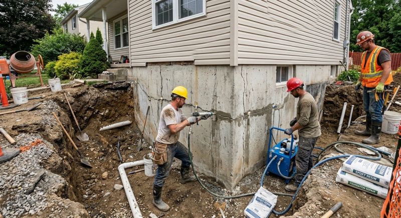 Concrete Foundation Repair in Chino, CA
