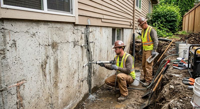 Cracked Foundation Repair in Chino, CA