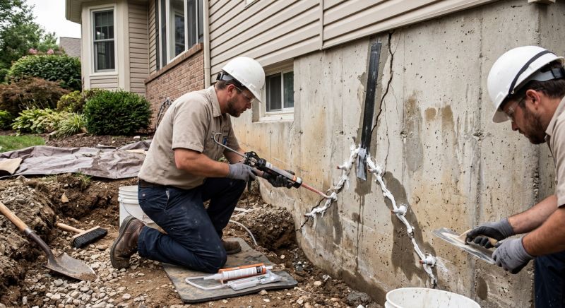 Cracked Foundation Repair in Colton, CA