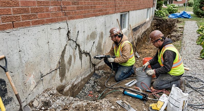 Cracked Foundation Repair in Mission Viejo, CA