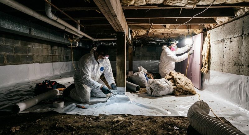 Crawl Space Leveling in Corona, CA