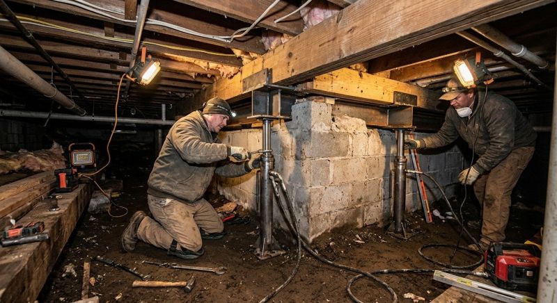 Crawlspace Foundation Repair in Perris, CA