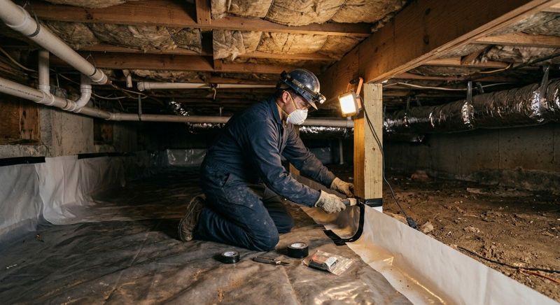 Crawlspace Repair in Corona, CA