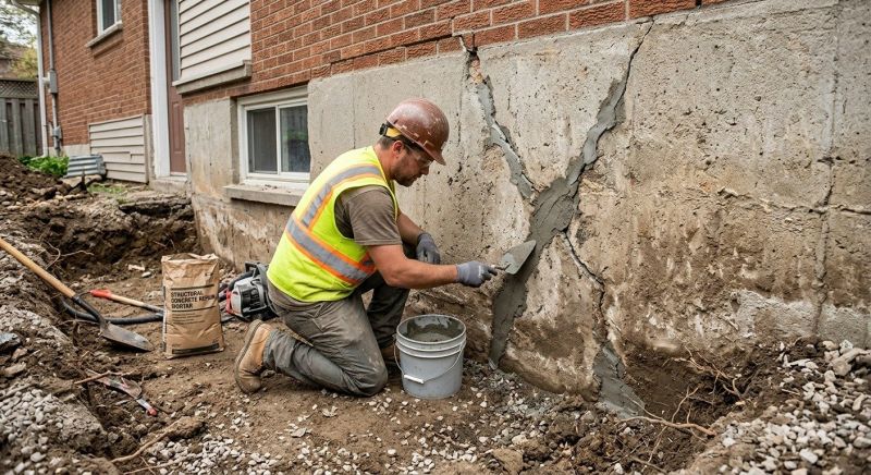 Foundation Crack Repair in Perris, CA