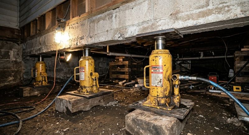 Foundation Jacking in Hacienda Heights, CA