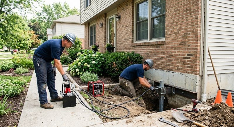 Foundation Jacking in La Habra, CA