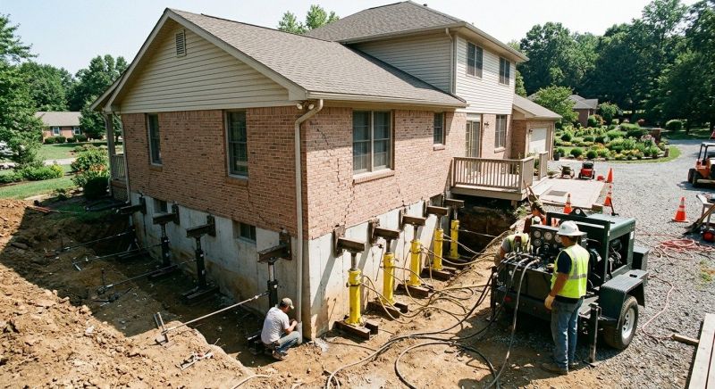 Foundation Jacking in Lake Forest, CA