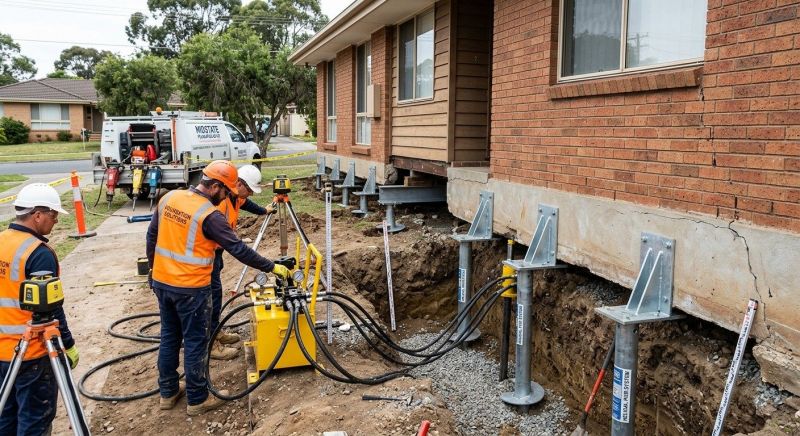 Foundation Jacking in Corona, CA