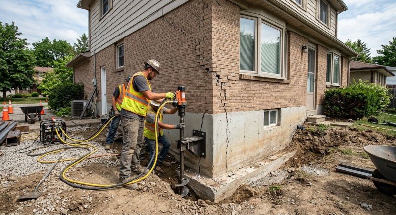 Foundation Lifting in Covina, CA