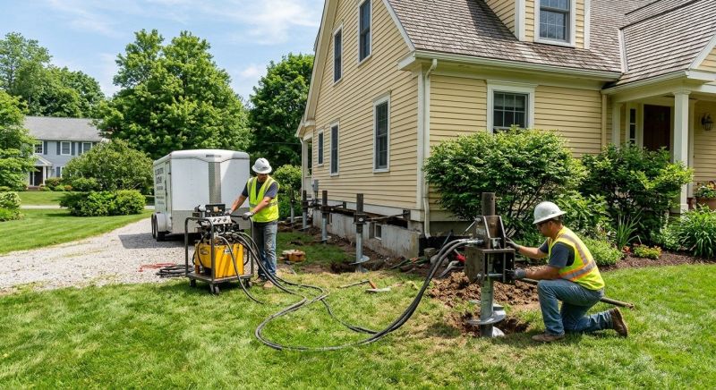 Foundation Lifting in Lake Forest, CA