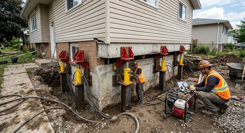 Foundation Lifting in Upland, CA