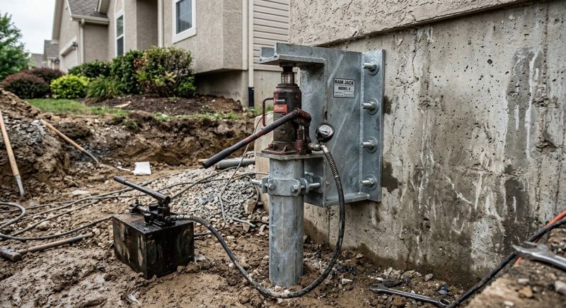 Foundation Pier Leveling in Corona, CA