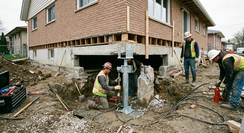 Foundation Pier Repair in Corona, CA
