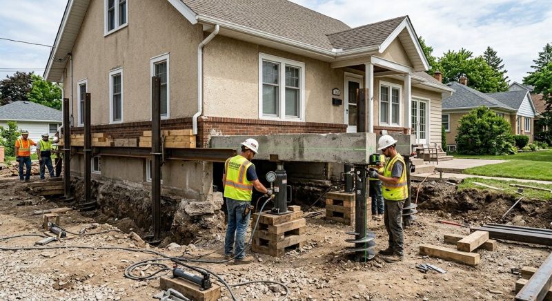 Foundation Releveling in Corona, CA