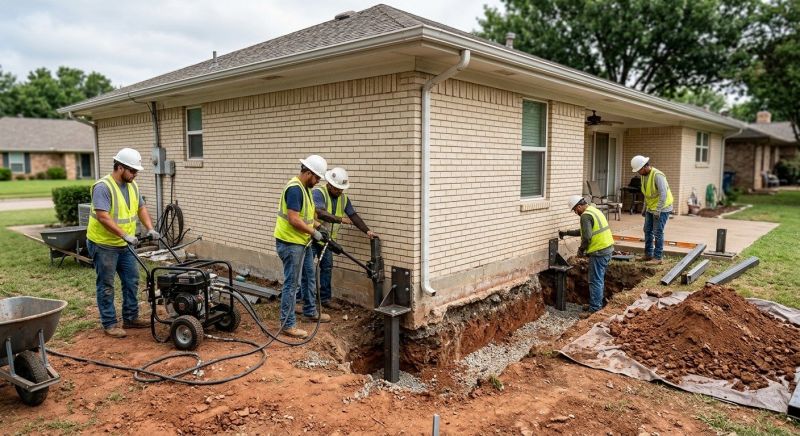 Foundation Stabilizing in Irvine, CA