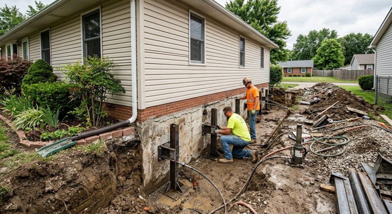 Foundation Stabilizing in Corona, CA