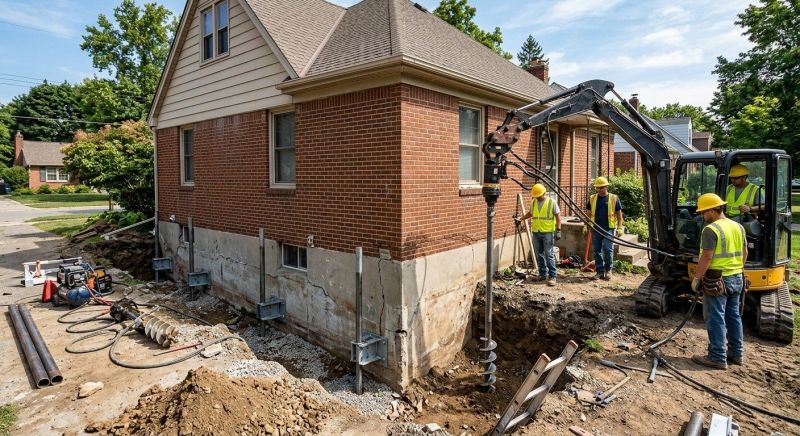 Foundation Stabilizing in Mira Loma, CA