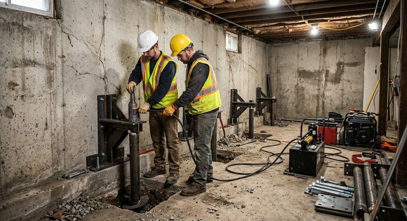 Foundation Stabilizing in Orange, CA