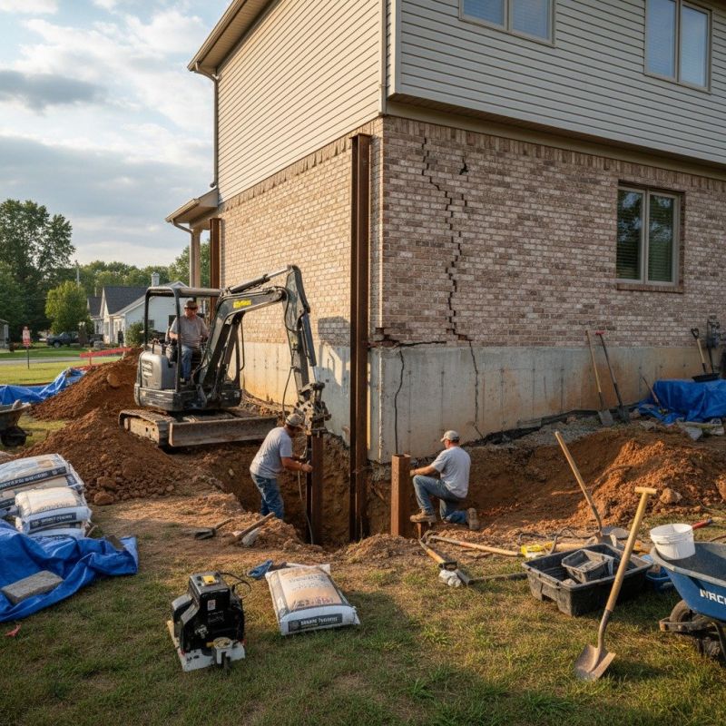 Foundation Structural Repair in Chino Hills, CA