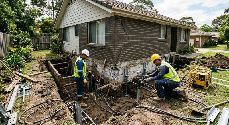 Foundation Structural Repair in Garden Grove, CA
