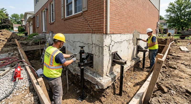 Foundation Structural Repair in Montclair, CA