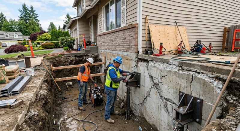 Foundation Structural Repair in Santa Ana, CA