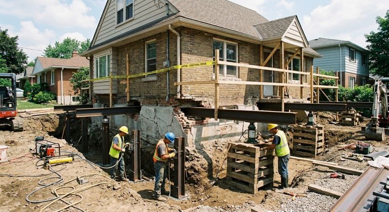 House Foundation Repair in La Puente, CA