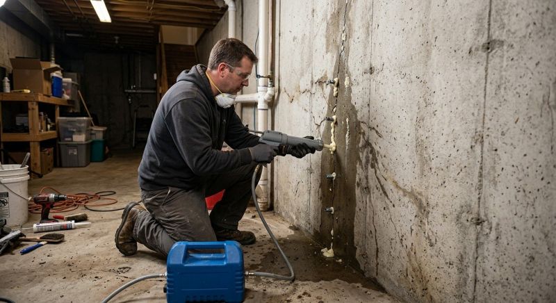 Leaking Foundation Repair in Corona, CA