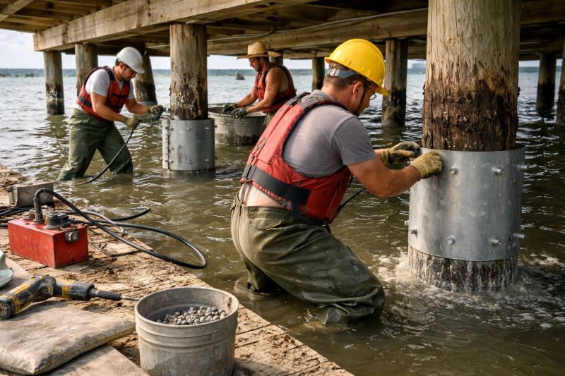 Piling Repair in Lake Forest, CA
