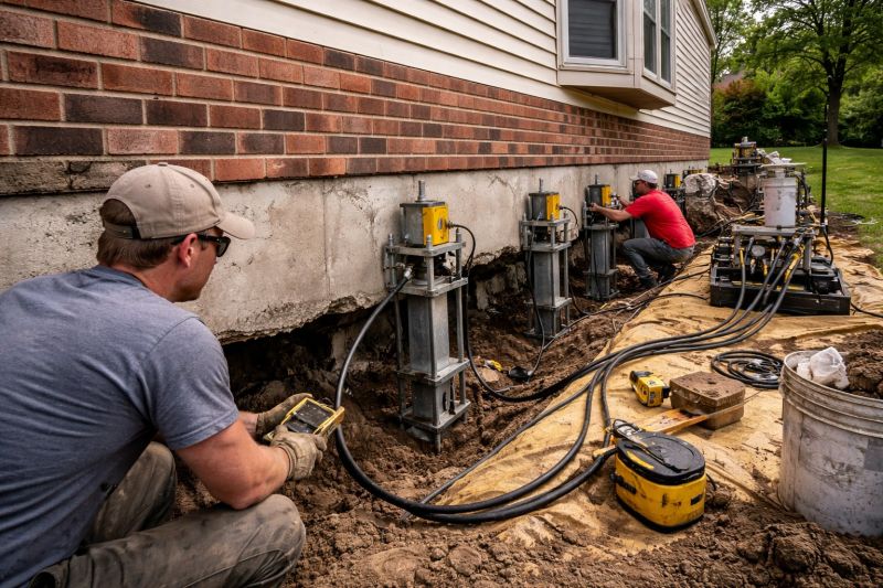 Settling Foundation Service in Fullerton, CA