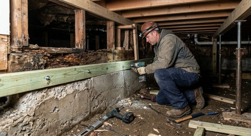 Sinking Foundation Repair in Claremont, CA