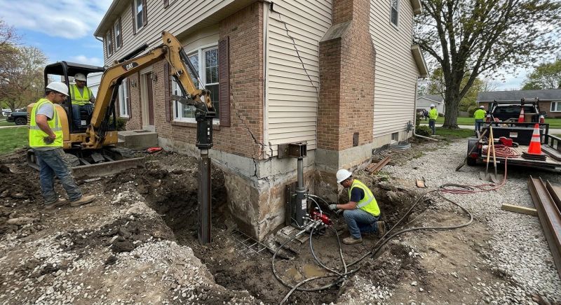 Sinking Foundation Repair in Colton, CA