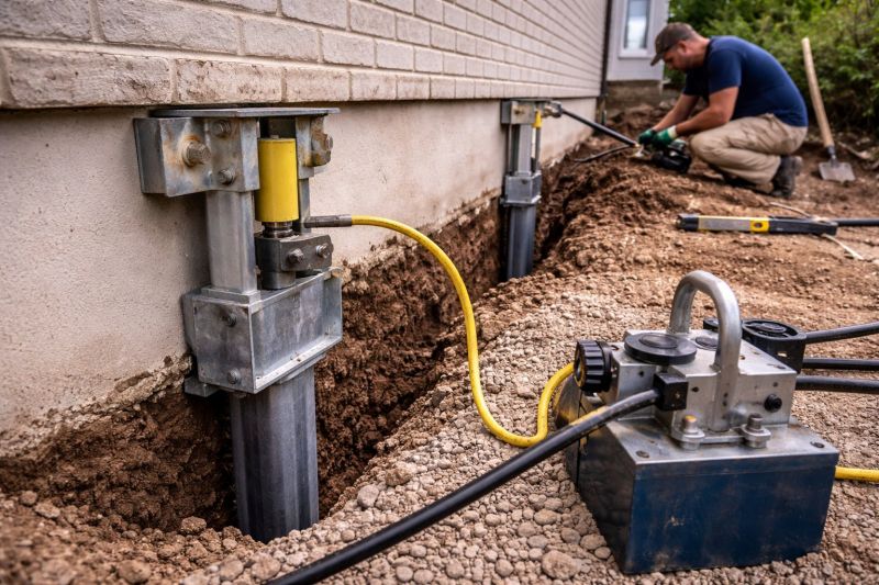 Sinking Foundation Repair in Corona, CA