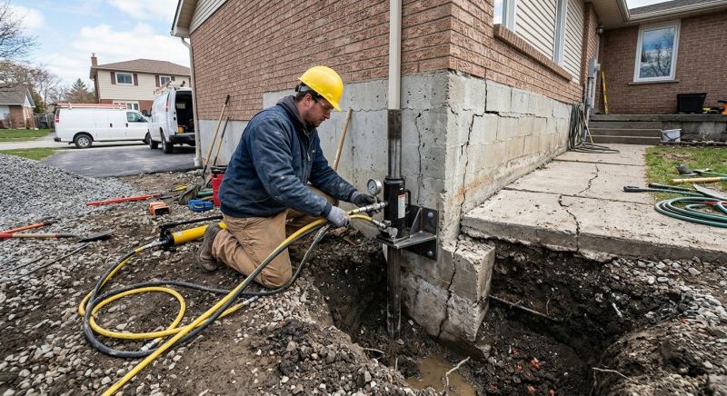 Sinking Foundation Repair in Riverside County, CA
