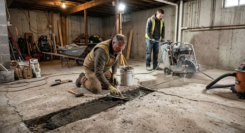 Slab Foundation Repair in Corona, CA