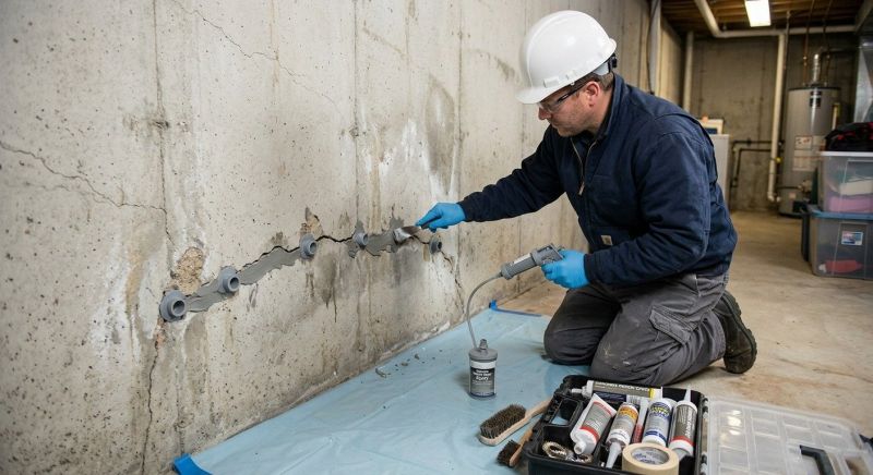Structural Crack Repair in Corona, CA
