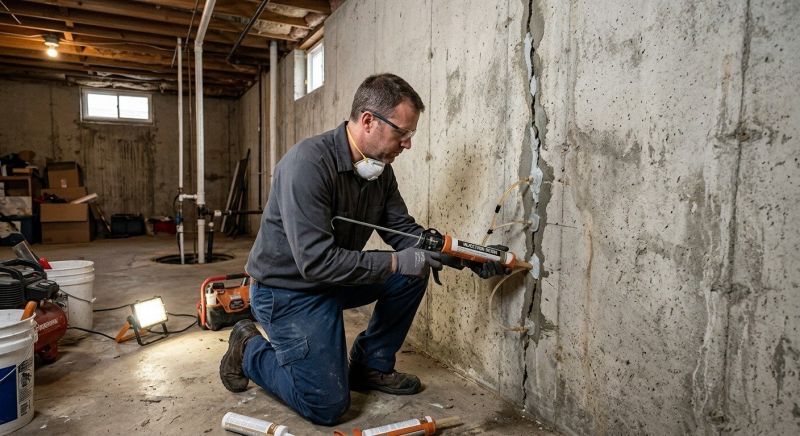 Structural Crack Repair in Corona, CA