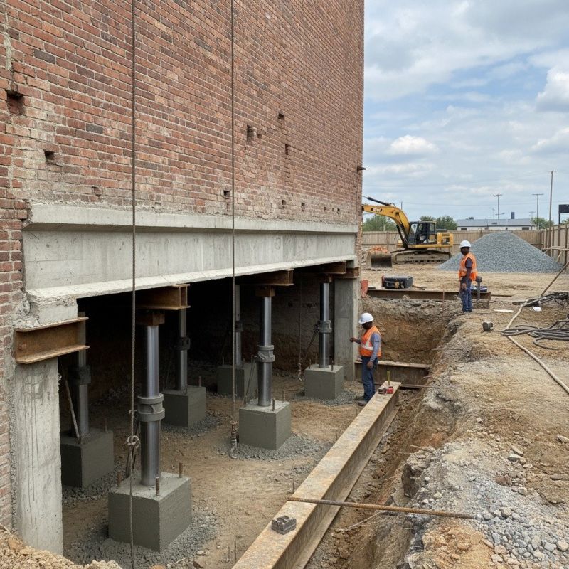 Structural Underpinning in Corona, CA