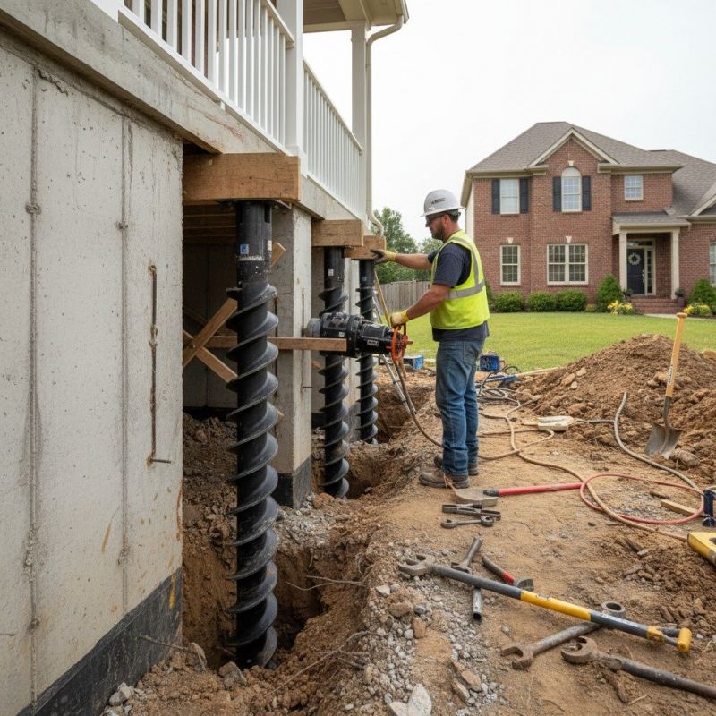 Underpinning Repair in Corona, CA